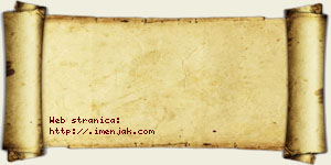 Kristina Mijatović vizit kartica